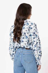 Seeking Lola Sapphire Garden Best Dressed Shirt