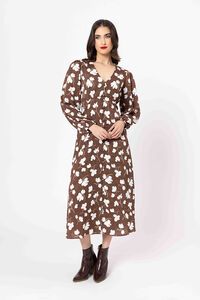 Seeking Lola Truffle Serenity Dress