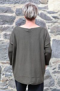 Fria The Label Center Back Rib Box Jumper