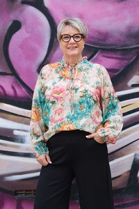 Fria The Label Floral Frill Calibri Top