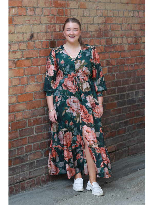 Fria The Label Rose Garden Selma Maxi Dress