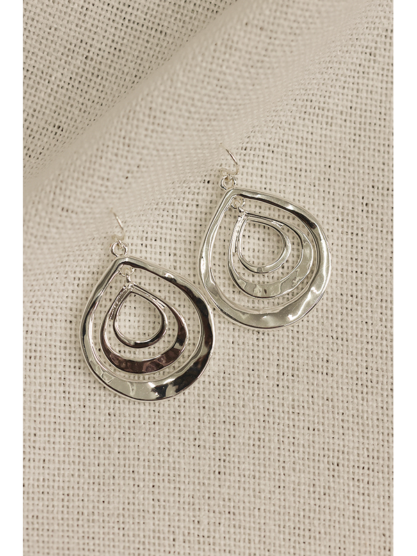 She Jewellery Double Teardrop Earrings
