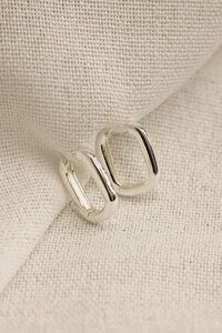 She Jewellery Oval Hoops Earrings 