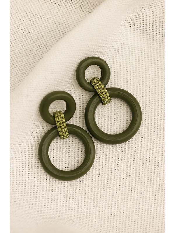 She Jewellery Loop Drop Earring