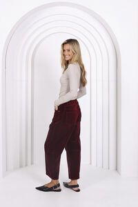 Monaco Toni Barrel Corduroy Jean