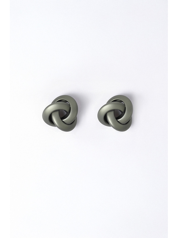 Stella + Gemma Woven Triangle Earring