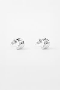 Stella + Gemma Hoop Double Bar Earring