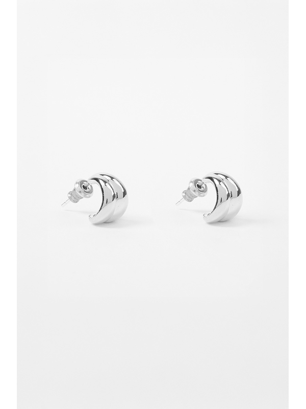 Stella + Gemma Hoop Double Bar Earring