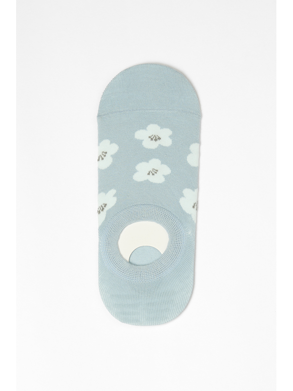 Stella + Gemma Baby Blue Flower Socks