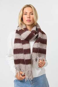 Stella + Gemma Stripe with Tassels Scarf