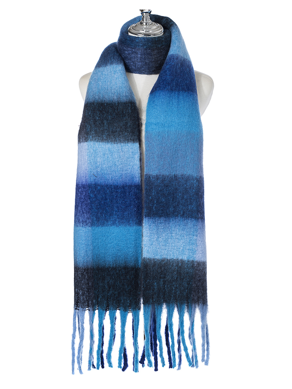 Ivys Azure Winter Scarf