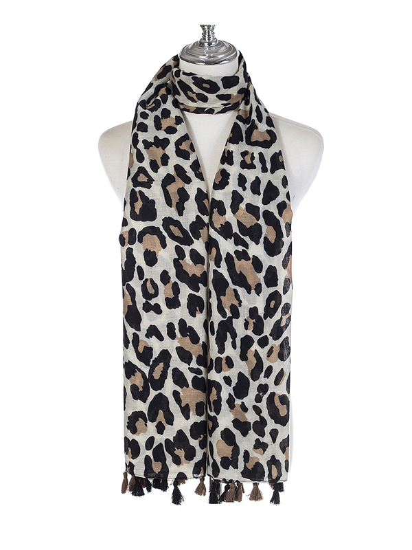 Ivys Cheetah Print Scarf