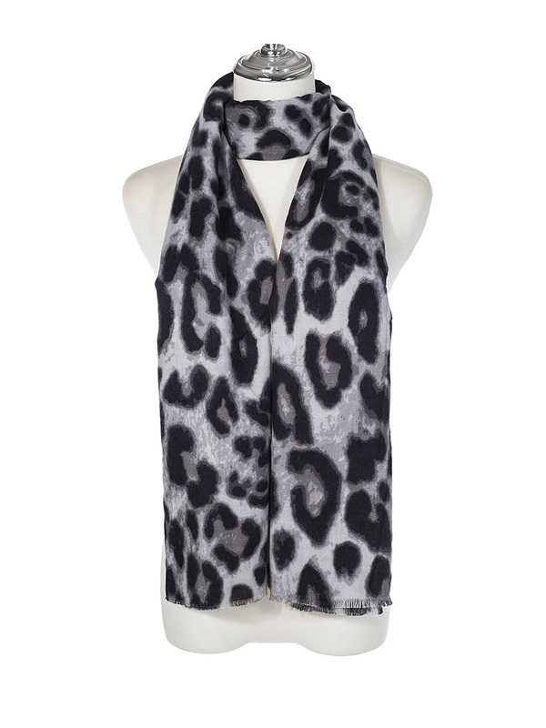 Ivys Leopard Print Scarf