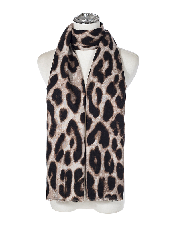 Ivys Leopard Print Scarf