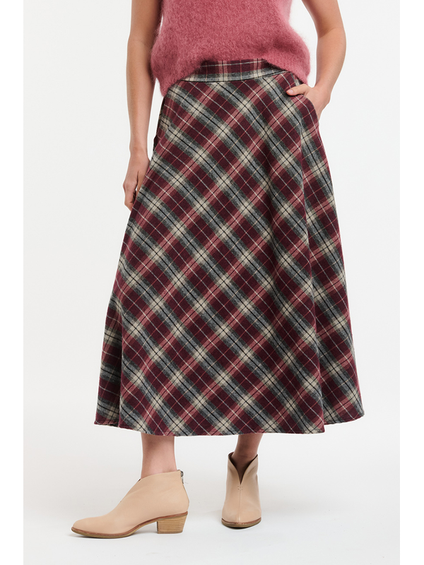 Urban Luxury Tartan Skirt