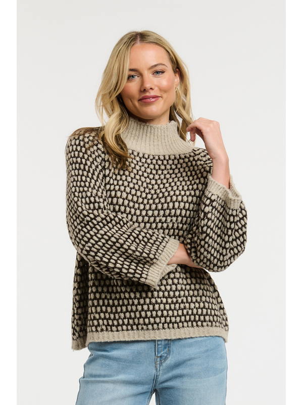 Urban Luxury Crochet Jumper