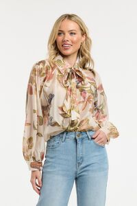 Urban Luxury Bow Neck Blouse