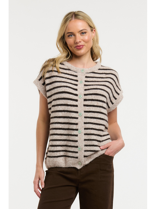 Urban Luxury Striped Vest
