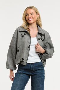 Urban Luxury Check Bomber