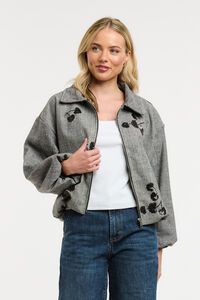 Urban Luxury Check Bomber