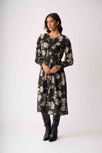 Memo Shirr Around Dress