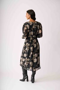 Memo Shirr Around Dress