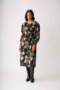 Memo Shirr Around Dress