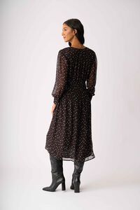 Memo Shirr Around Dress