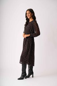 Memo Shirr Around Dress