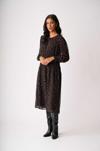 Memo Shirr Around Dress