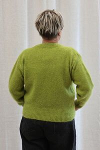 Italian Star Sparkle Cuff Mohair Knit