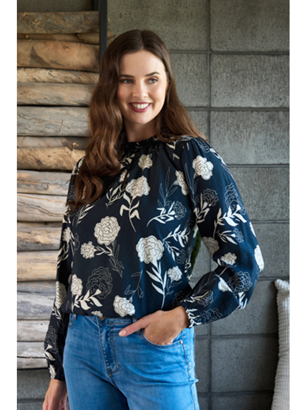 Preen Shoulder Detail Blouse