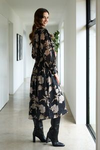 Memo Shirr Around Dress