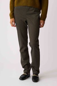 Esplanade Pull on Slim Check Trousers