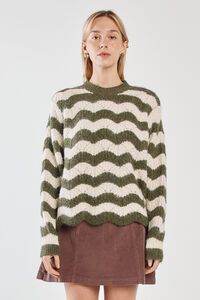 Sass Nikkita Wavy Stripe Knit