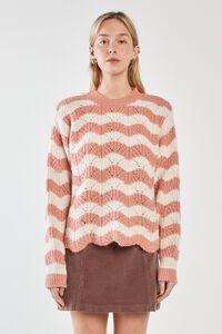 Sass Nikkita Wavy Stripe Knit