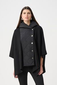 Joseph Ribkoff Hooded Quilted Coat