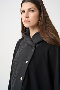Joseph Ribkoff Hooded Quilted Coat
