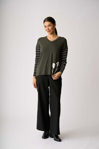 Foil Iris Dreams Combo Print Top