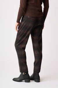 Esplanade Check Adjustable Cuff Trousers