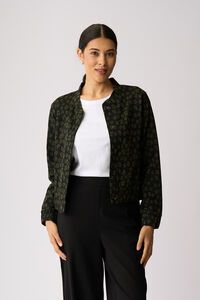 Esplanade Jacquard Knit Bomber
