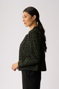 Esplanade Jacquard Knit Bomber