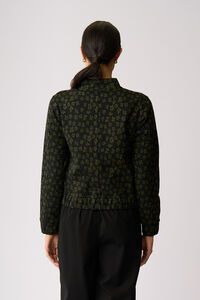 Esplanade Jacquard Knit Bomber