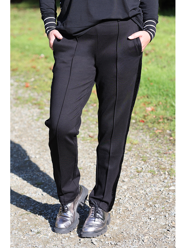 Esplanade Pintuck Front Cuffed Trousers