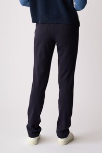Esplanade Plain Pull on Slim Trousers