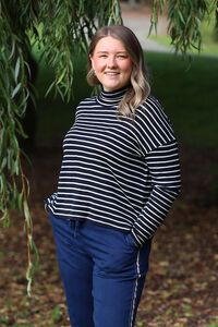 Foil Cowl Neck Jumper