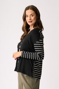 Foil Moon Phases Combo Print Top