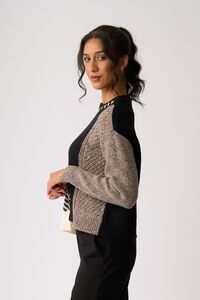 Foil Multi Feature Sweater