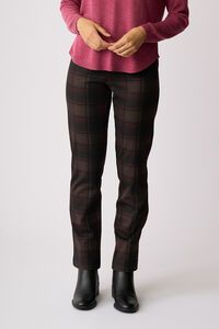 Esplanade Straight Fit Check Trousers