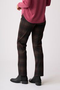 Esplanade Straight Fit Check Trousers